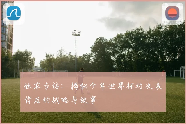独家专访：揭秘今年世界杯对决表背后的战略与故事