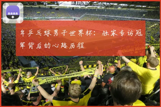 年乒乓球男子世界杯：独家专访冠军背后的心路历程